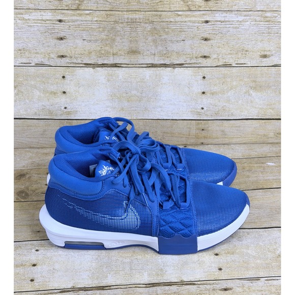 Nike LeBron Witness VIII 8 TB Game Royal Blue White FB9944-401 Mens Size 12